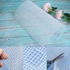 6 Pieces 7 Count Plastic Mesh Canvas Sheets for Embroidery,
