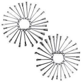 50 Caliber Racing Qty 2 Red 10" Wheel With Spokes Fits Honda xr crf xr50 crf50