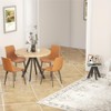 KaKaBB 28 Inch Metal Round Table Legs, Heavy Duty Round