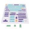 PBT Keycaps 150 Keys 5 Sides Sublimation for Cherry Height