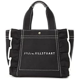 Jill by Jill Stuart FR Frill Tote Bag (Small, Black, Black