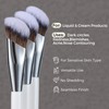 ENERGY Concealer Brush, Under Eye Makeup Small Angled Kabuki Precision