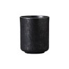 Yamashita Kogei 756621251 Long Black Crystal Tea Cup, Large, 2.8