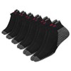 NAVYSPORT 6 Pairs Ankle Socks Men Women Cushioned Running Training