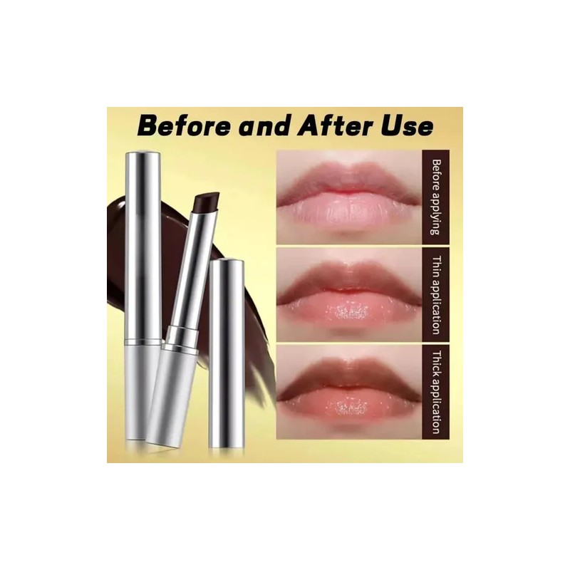 Pmiel, Lápiz Labial De Miel Negra, Hidratante Y Humectante