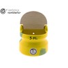 Ceramic Rambleeric Salt Shaker Kitchen Salt Shaker with Wooden Lid
