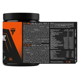 TREC Nutrition Endurance Isotonic Sport, Orange - 400g | Hydration and Energy Formula for Intense Workouts | Carbohydrate-Electrolyte Blend with Minerals and Vitamins
