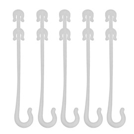 IKAAR Pack of 100 Plant Clips Tomato Clips Tomato Support J Hooks Tomato Plant Support Tomato Plant Support Tomato Plant Support