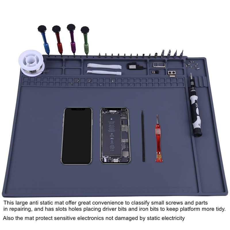 Premium Heat Resistant Anti Static Mat for Computer, Laptop, Cellphone