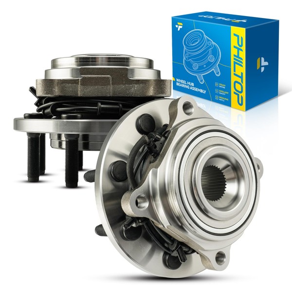 PHILTOP 515122 x2 Front Wheel Hub Assembly Compatible with 2009-2010