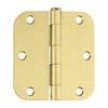 goldenwarm 30-Pack 3.5 Inch Door Hinges - Polished Brass Interior