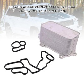 Frezon Oil Cooler Assembly Fit For Jeep Grand Cherokee WK CRD 3.0L 2011-2020# 68148362AA, 68269916AB, 68269916AA, 68211323AA