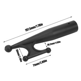SUNGOOYUE Boat Hook Attachment, Heavy Duty Nylon Boat Hook Docking Accessories, Suitable for Boat Kayak Raft Starting At Reclining