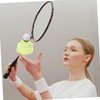 2 Set Badminton Trainer Tools,Trainer Tennis Indoor,Self Training, Practice at
