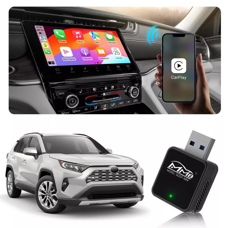 MMB Mini Wireless CarPlay Adapter: Convert Wired to Wireless Apple