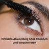 Jasmin Grünwald Mascara schwarz, 8 ml – Glamouröse Glitzer-Verpackung, Volumen