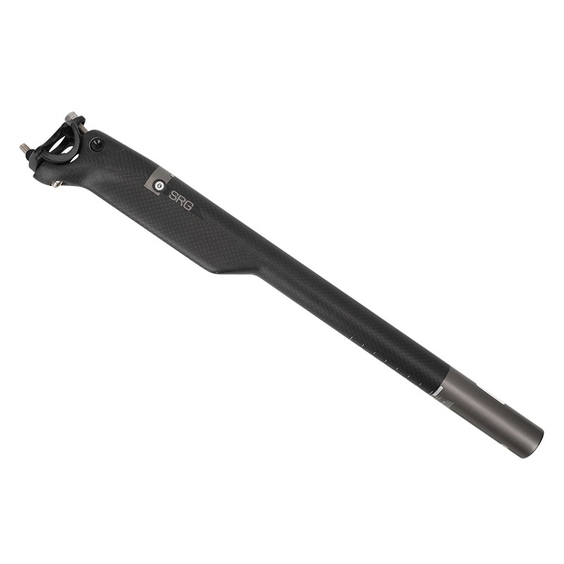 Black Lightweight Carbon Fiber Bike Seat Post Mountain Road Bikes