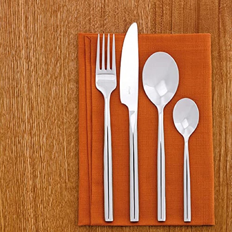 Stellar Rochester BL29 Set of 6 Stainless Steel Teaspoons in