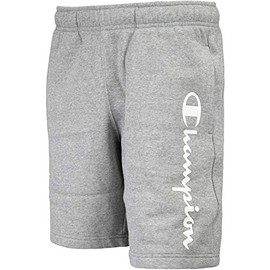Champion Logo Shorts (S, Grey), gray, S