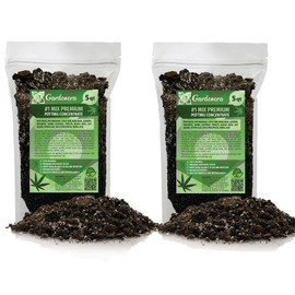 Gardenera Premium Organic Potting Soil Blend for Autoflower Plants - The Ultimate Mix for Healthy, Vibrant, and High-Yield Crops - 10 QUARTS