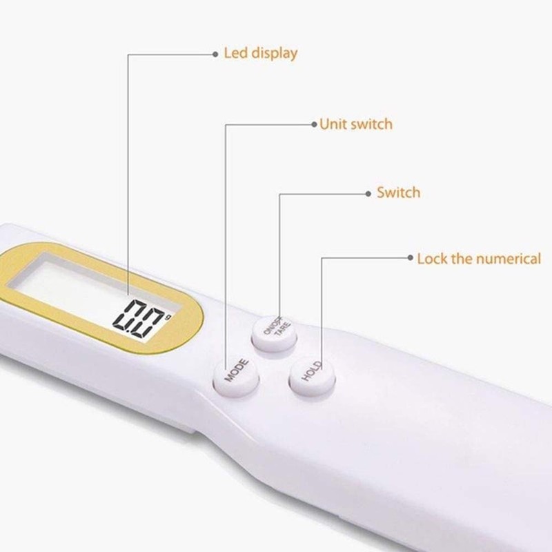 Braun Mini Digital Spoon Scale with LCD Screen Display High