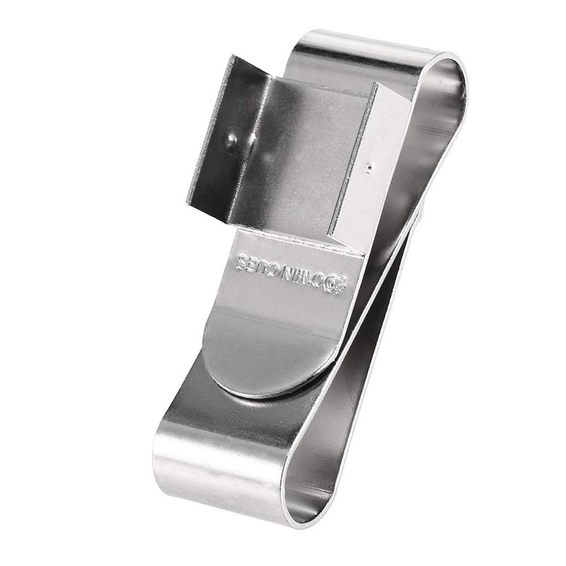 Stainless Steel Cue Chalk Clip Snooker Billiards Chalk Holder Pool