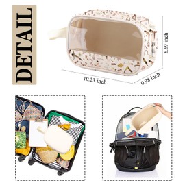 VAMSII Pilates Teacher Appreciation Gift Only Hotties Do Pilates Makeup Bag Pilates Instructor Cosmetic Bag Pilates Merch (Hotties Do Pilates TB)