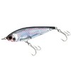 Yo-Zuri 3D Inshore Twitchbait Slow Sinking Lure, Silver Black, 90mm/3-1/2"