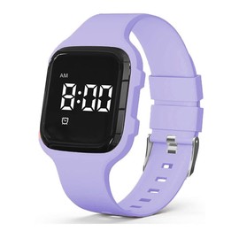 e-vibra Vibrating Alarm Watch, Potty Training Watch Waterproof Medical Reminder Watch with 15 Daily Alarms (Purple)