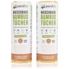 100 % bamboo kitchen roll, pack of 2, washable, environmentally-friendly