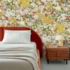 Vividpatch Peel and Stick Wallpaper Boho Daisy Floral Self-Adhesive Removable