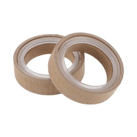 RATCHROLL 2 Set Universal Speaker Spacer Ring Tweeter Speaker Spacer Adapter Waterproof for 1.5" with Acrylic Washers Brown Wood
