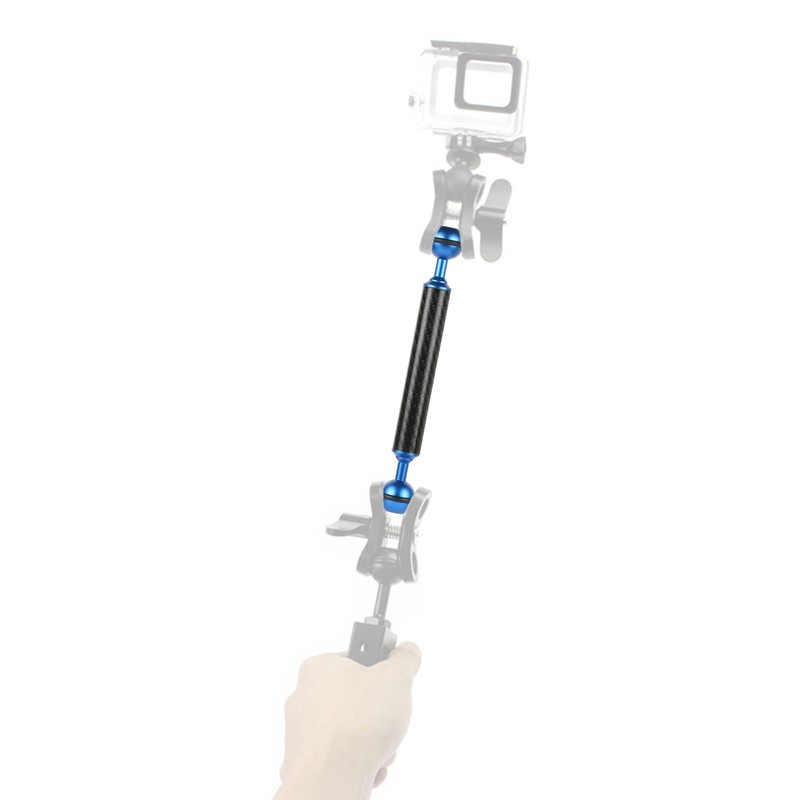 Yornimir Carbon Fiber Buoyancy Light Arm, Waterproof Underwater Photography Equipment,