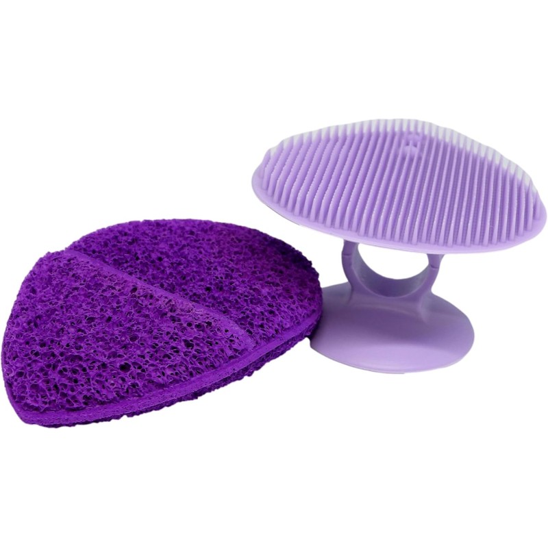 Cala Duo exfoliante facial púrpura