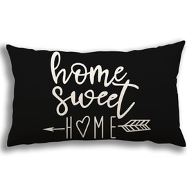 YCOLL Cushion Covers, Set of 4 Linen Cushion Covers, Decorative Cushion Covers for Sofa, Garden Bed, Couch Cushion, 30 x 50 cm (Set of 4)