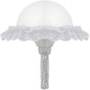 Bridal Foam Bouquet Holder Lace Floral Handle for Bridal Flower