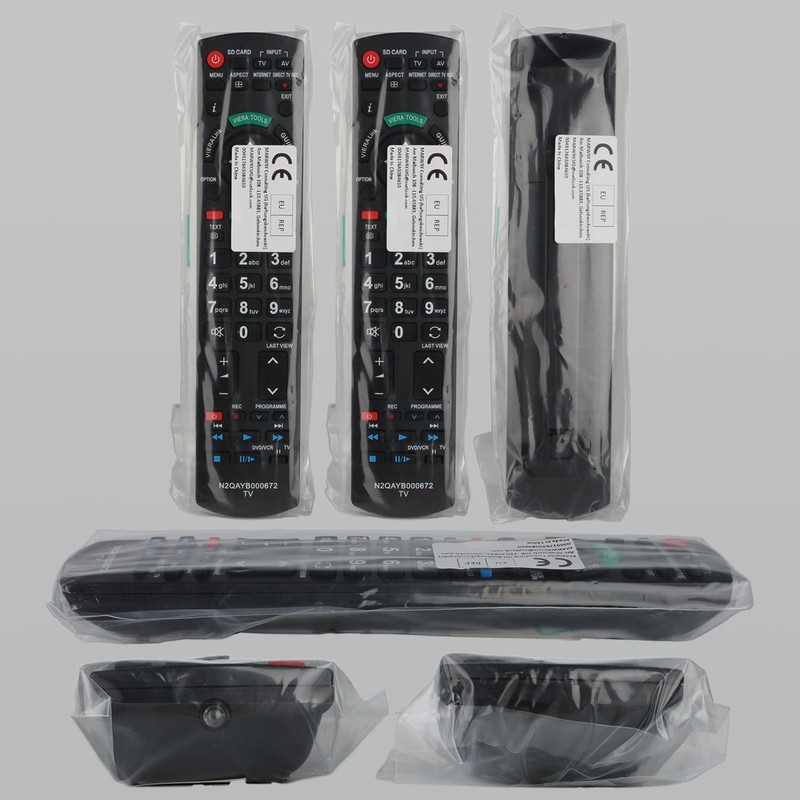 N2QAYB000672 Remote Control Compatible with Panasonic Viera TV TX-P42S30E TX-P42G30J