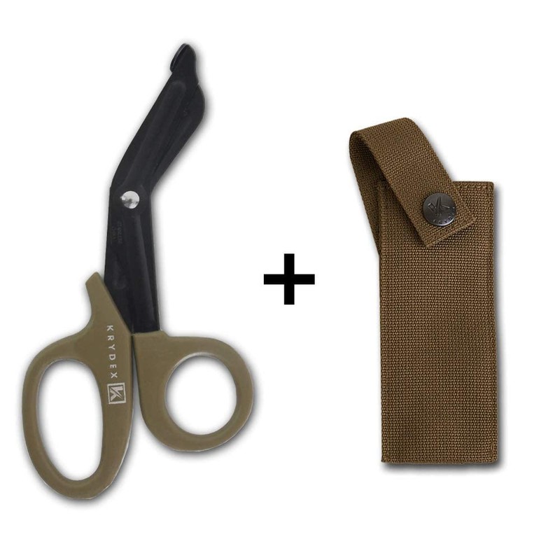 KRYDEX Tactical 7.5 inch Medical Shears and Tactical EMT Scissor