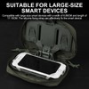 Zhongren Tactical Phone Chest Mount Molle Foldable Navigation Universal Phone