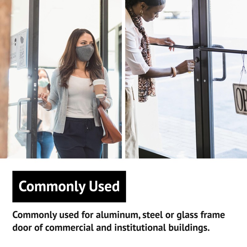 elox Storefront Swinging Narrow Stile Aluminum Door Mortise Deadbolt Lock,