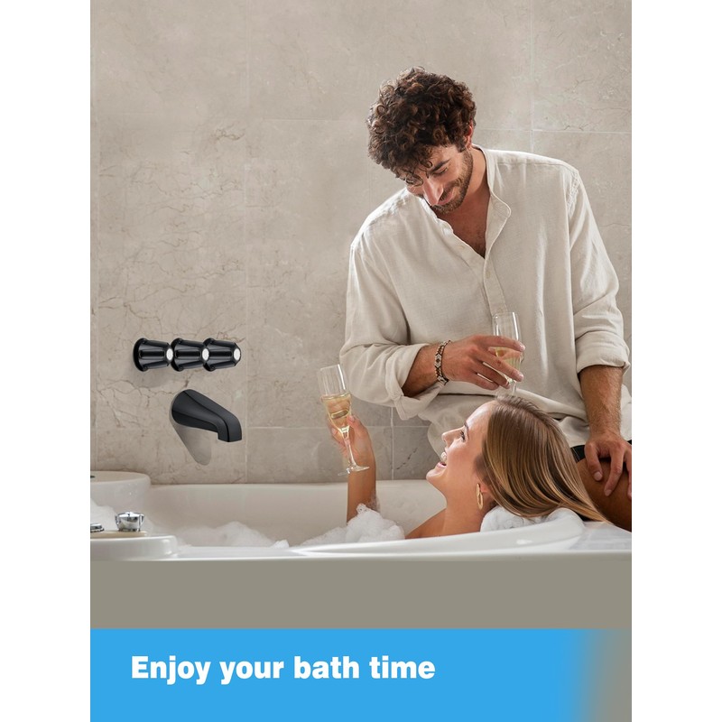 Universal Tub Spout with 5 in 1 Adapter, Bathtub Faucet