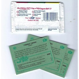 1991 Fun Stuff Wacky At Bats Baseball Cards 1 Sealed Pack