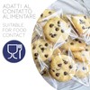 Decoraparty 100 Bustine Trasparenti 8 x 10 cm - Sacchettini