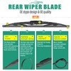 17" 16" 10" Windshield Wiper Blades Replacement for Hummer H3