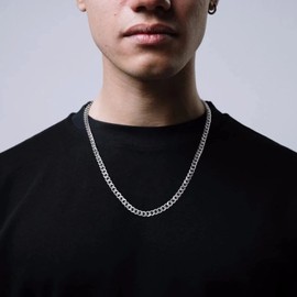 IEFLIFE Dad Necklaces Gifts - Silver Chain Jewelry Best Dad Papa Gifts for Fathers Day Birthday Gift for Father Him Men Happy Fathers Day Necklaces Gift