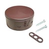Distribution Box Diameter 70 x 31 mm Brown Plastic I