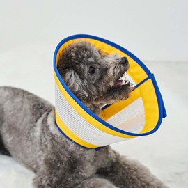 PETHROOM [Pessroom] Comfy Mesh Neck Collar (M) Dog Neck Protector Neuter Cone