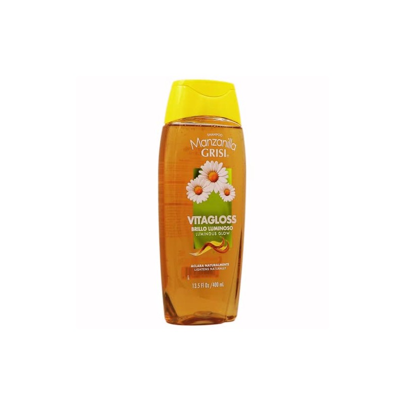 Manzanilla Grisi, Cleansing Shampoo with Chamomile Extract, 2 Pack, 13.5