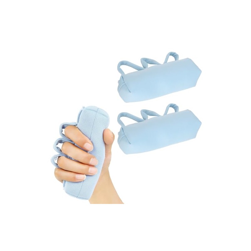 Hand and Finger Contracture Cushion, 2pcs Palm Grips Hand Contracture