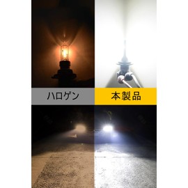 HB4 LED Fog HB4 LED Headlight, Hb4, LED Fog Lamp, 60W, White, 6000K, 9006 Integrated, Compatible with 12V Cars, 4800LM with CSP Chip, 6000K, Non-Polarity, Easy Installation, Pack of 2 (HB4/9006)